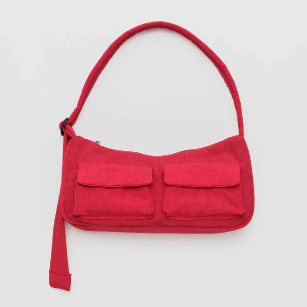 NWOT Baggu Cargo Shoulder Bag - Candy Apple